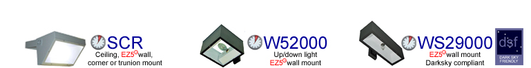 HID wall mount fixtures